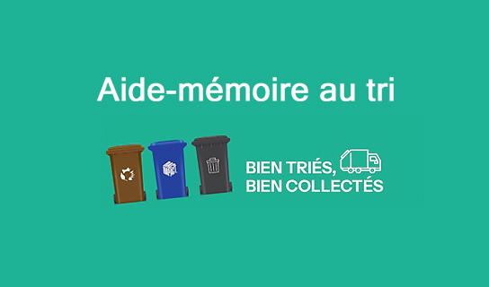 Aide-mémoire au tri des matières résiduelles